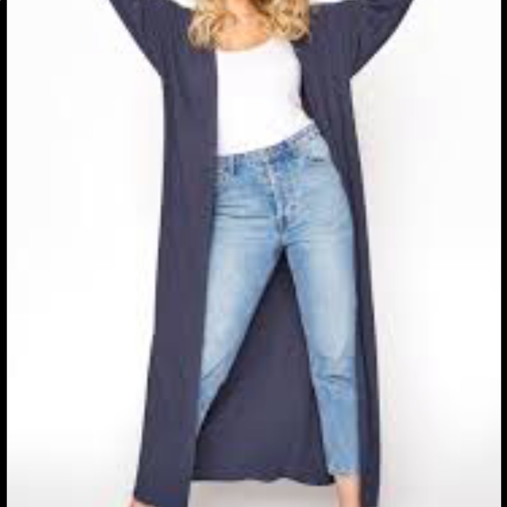 See You Monday Long Casual Coat